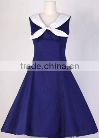 40's Pin up Retro Style Women Swing Dress