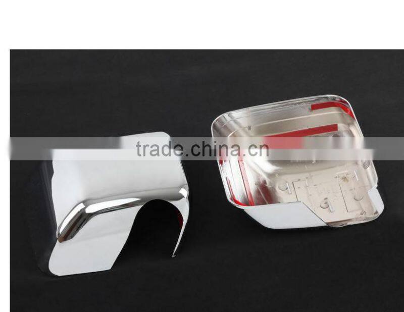 ABS Chrome door mirror cover For Jeep Wrangler JK 2007+ auto parts jeep wrangler accessories