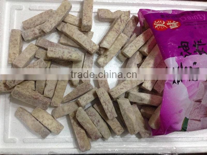 supply cheap and delicious frozen taro iqf frozen fresh taro
