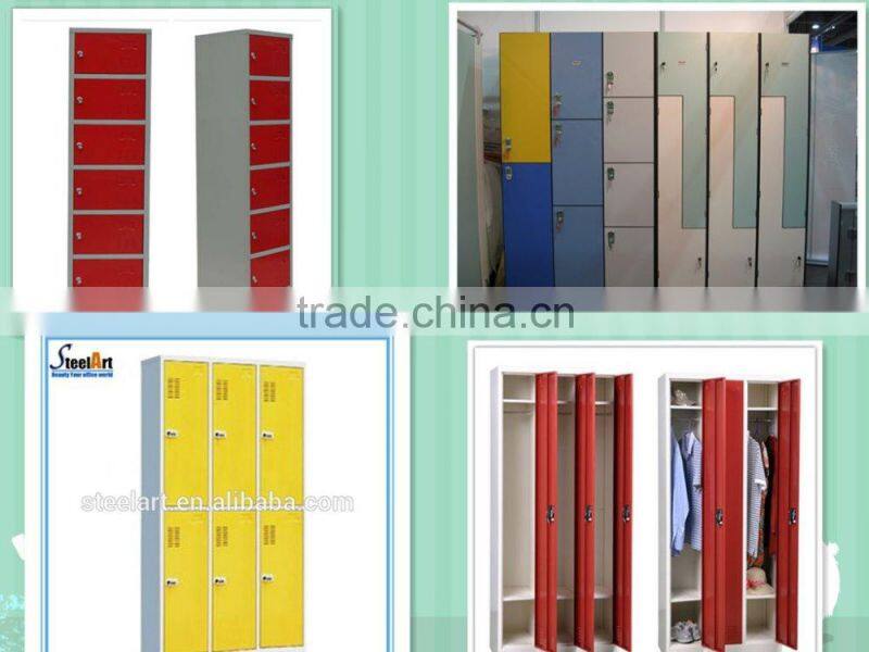 Solid steel plate storage rack