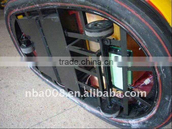 electric ceiling net bumper car