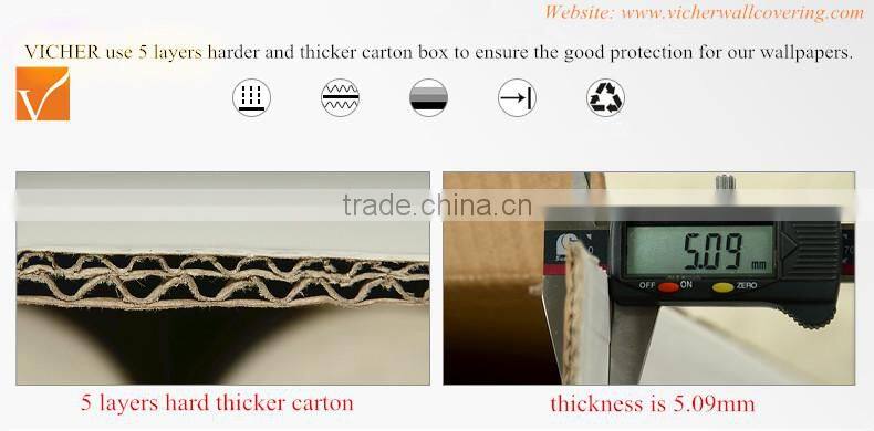 commercial pvc vinyl embossing coated wallpaper modern washable vinyl wallcoverings