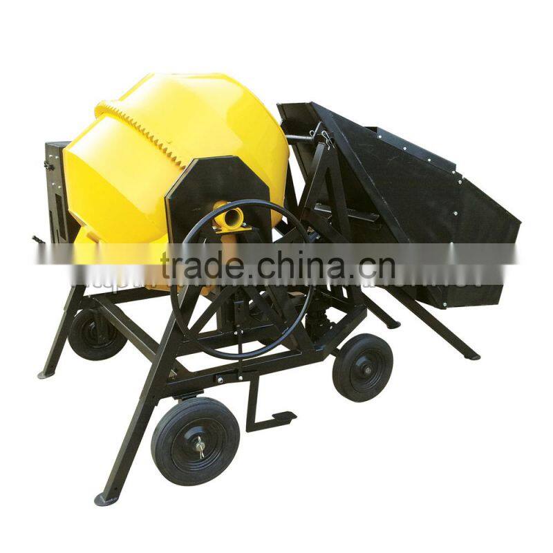 400L 500L Portable Self Loading gasoline Concrete Mixer diesel concrete mixer for sale