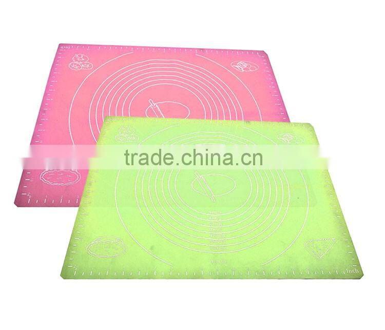 Silicone Work Rolling Baking Mat with Measurements