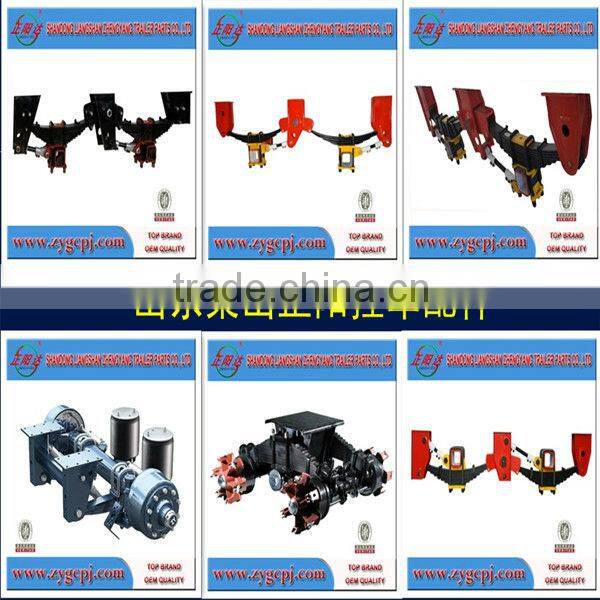 High Quality German Type Suspension For Semi Trailer In African Markets