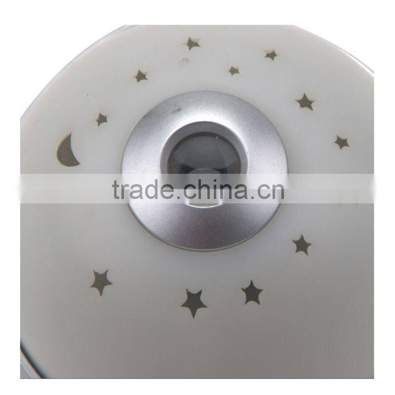 Magic LED Color-Change Projector,Night Light Projection Alarm Clock