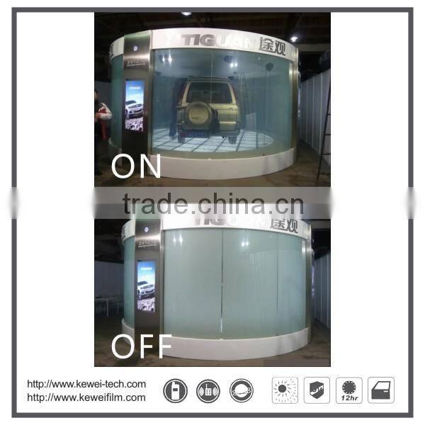 PDLC Non-adhesive smart film used for laminated glass, used widely