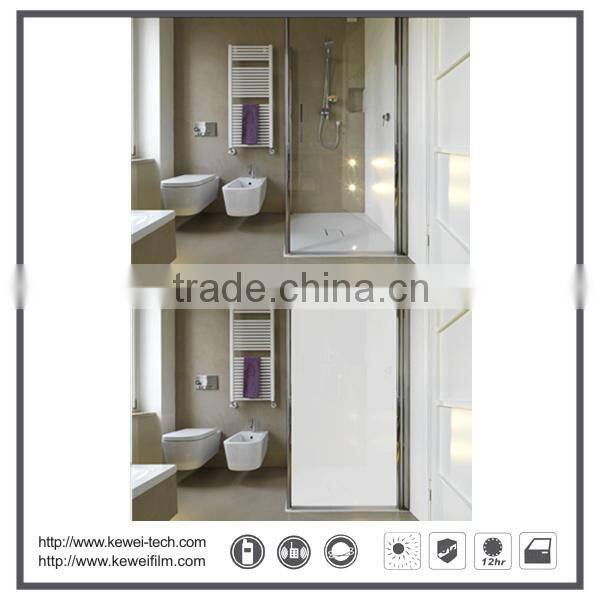 Kewei laminating smart glass for bathroom, Waterproof function