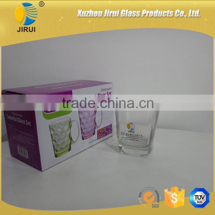 160ml modern simple design glass cups for beer