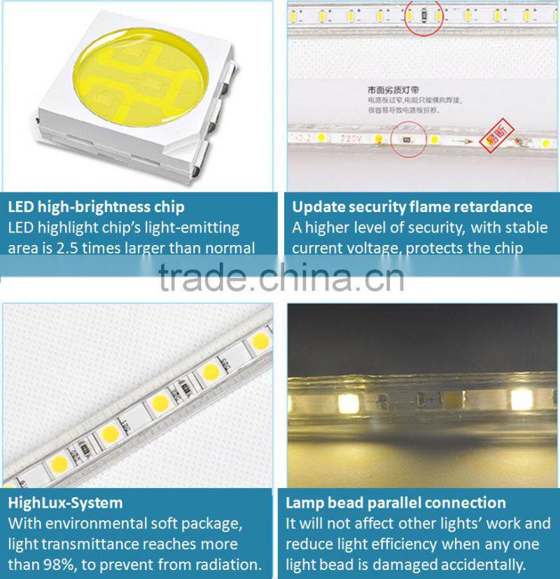 Decorative Wholesales Price Full Copper Flexible LED Strip 12 Watt Per Meter