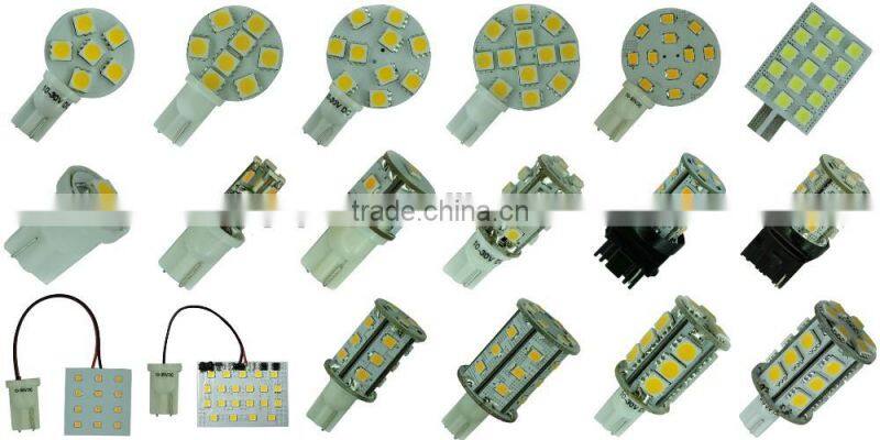 mini 360degree 1W 5SMD T10 car LED glove box ligh bulb for auto