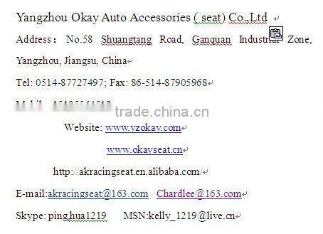 AKRACING new fashionable red leather swivel reclining ergonomic executive office chair