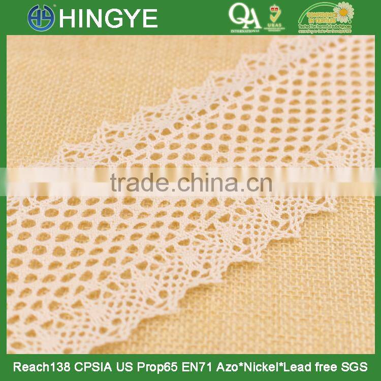 High quality wholesale fashion cotton crochet lace H1650