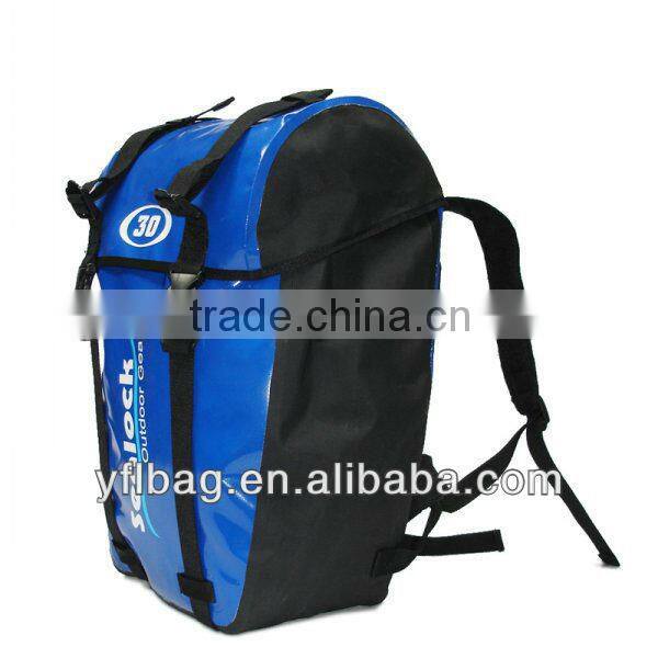 pvc bag to be waterproof backpack for outdoor gear