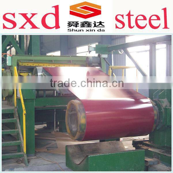 china Prepainted Galvalume Steel coils/ Ppgi ral 9006 0.45x1250
