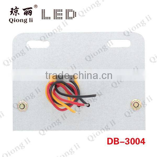 clear 18 LEDs iron plate PC lens anti-shock energy save led marker light