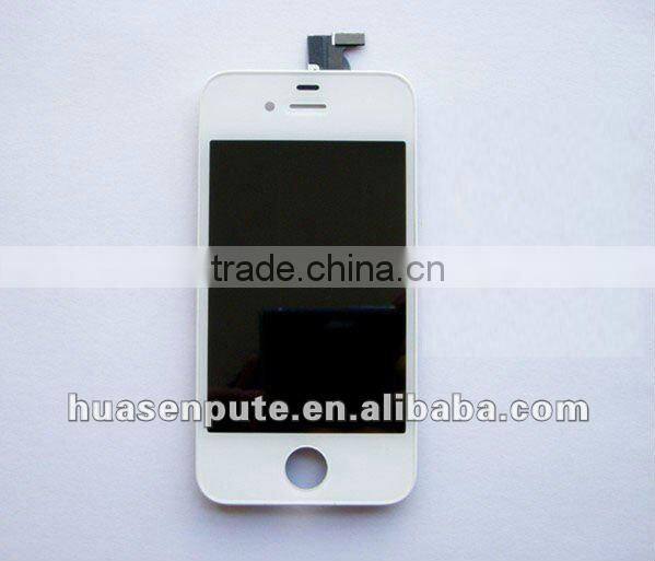 High quality mobile phone LCD for iphone4 Display+Touch screen