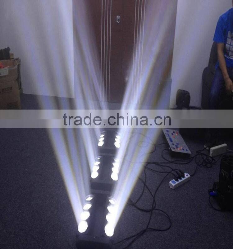 8x12w 4in1 LED spider light Led Moving Head Beam Wash Spot Light Dj Disco Club Party Wedding Stage Effect Lighting
