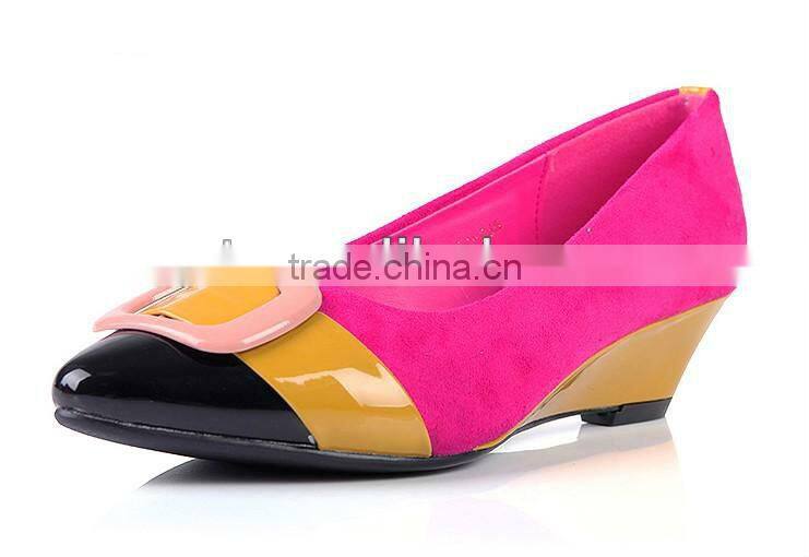 China Guangdong wholesale price wedge women shoes