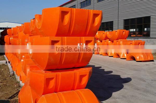 OD1300*L1300 size high buoyance dredge floater used for sand dredging pipeline