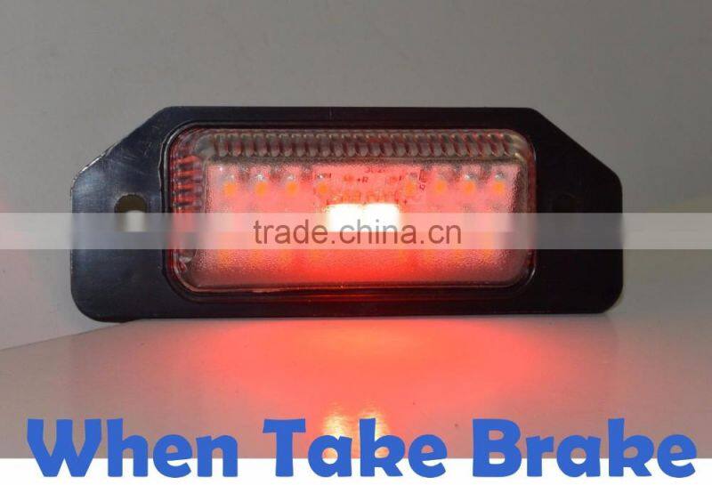 High quality Car Specific FOR LUXGEN 7 MVP Number LICENSE PLATE LIGHT