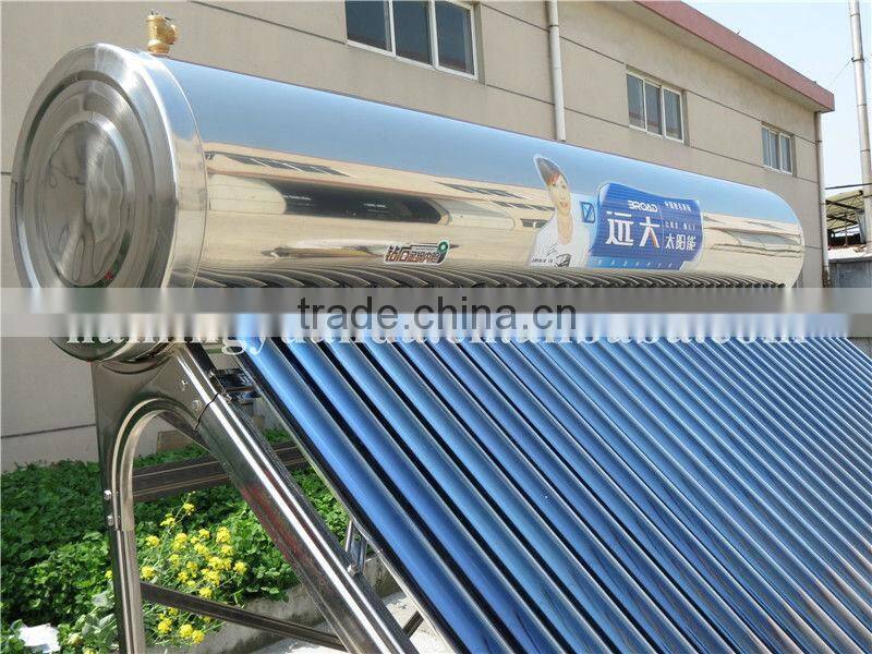 High Quality Compact Pressurized Solar Water Heater