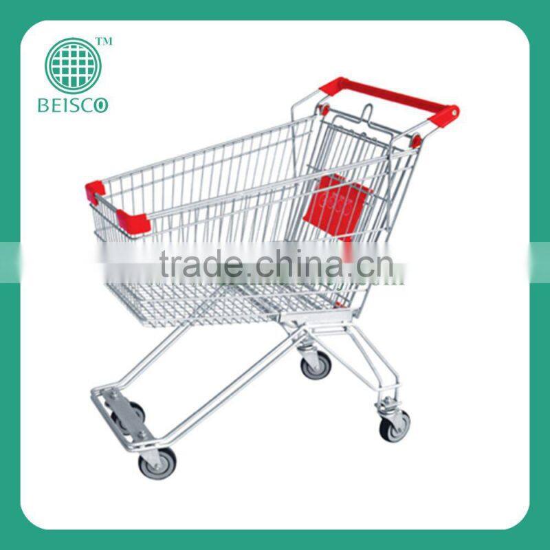 Stair climbing trolley for shopping mall and supermarket