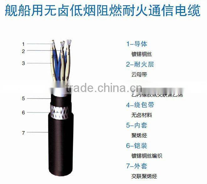 250v XLPE Marine telecommunication cable
