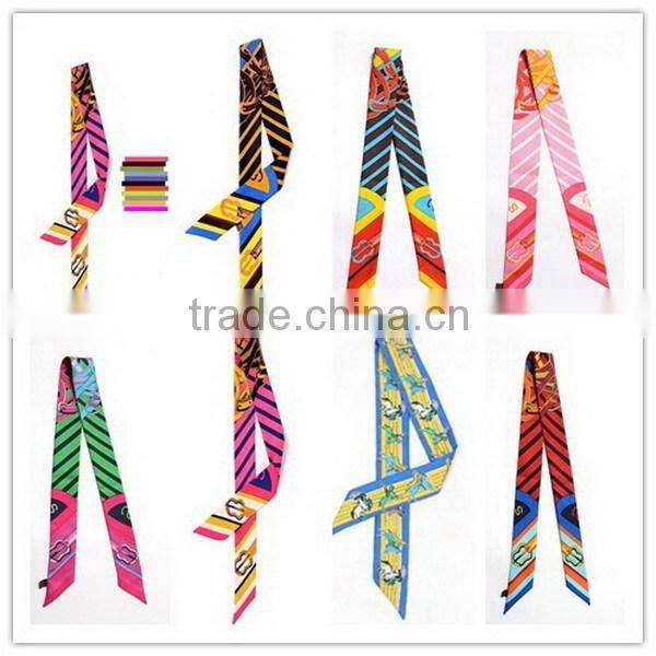 2015 newest design multi colors multi wear ways scarves, hair accessries
