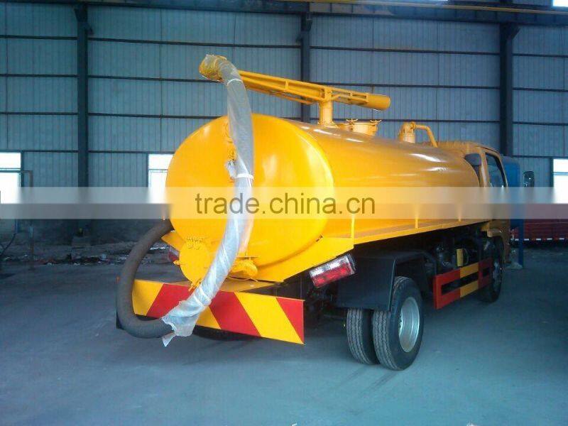 Bottom price vacuum pump waste water carrier truck