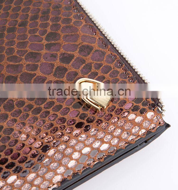 Customized leather purse for men