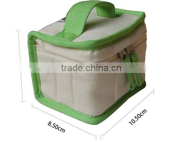 2015 hot sale minimalist canvas simple Smart women Makeup Bags