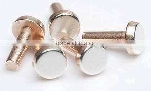 SGS Approved AgCdO13 bimetal contact rivet