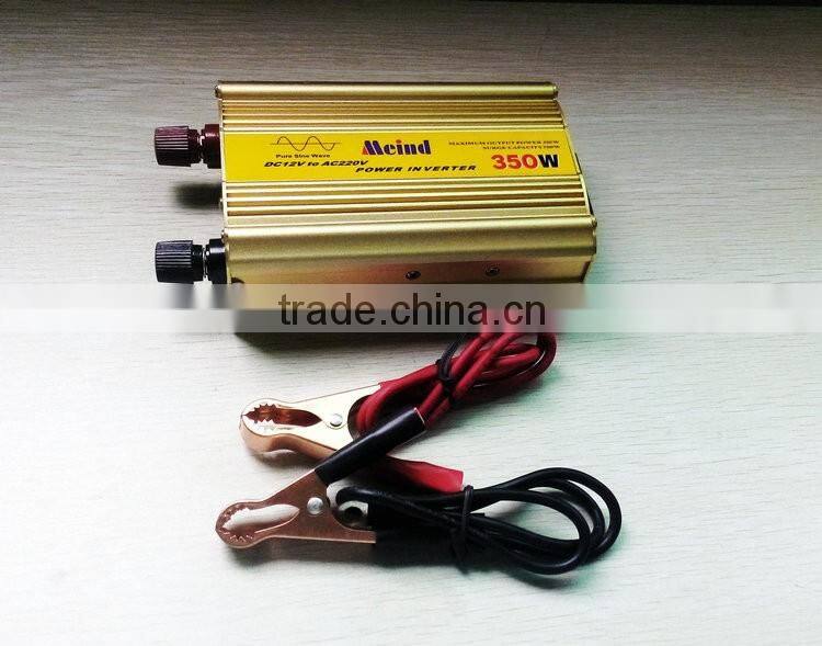 12v 24v DC to AC Full power pure sine wave inverter 300w, solar inverter charger