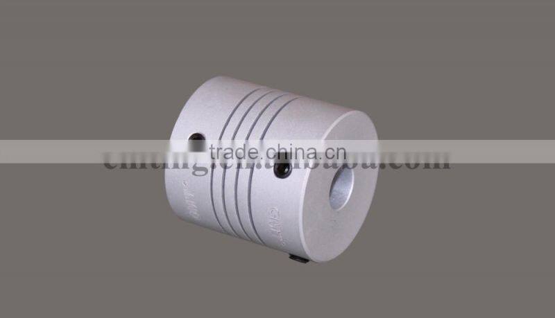 Set screw sprial flexible motor shaft coupling zero backflash stainless steel