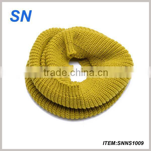 2014 fashion two tone color block infinity scarf