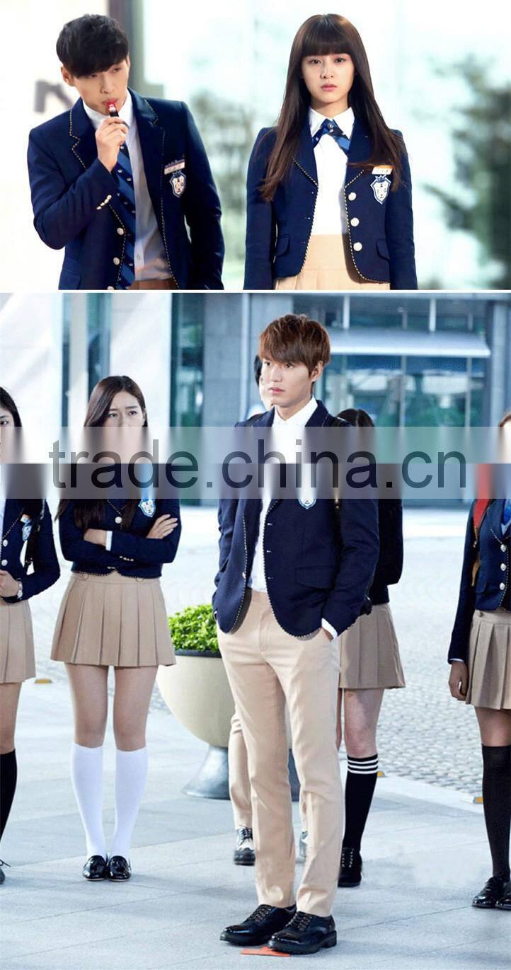 Autumn winter han edition uniforms heirs of preppy wind with school uniform