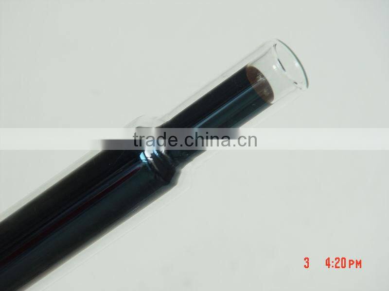 all glass china new patented Four-cavity Neck Shrinkage Solar Super Heat Conduction Collector Tube