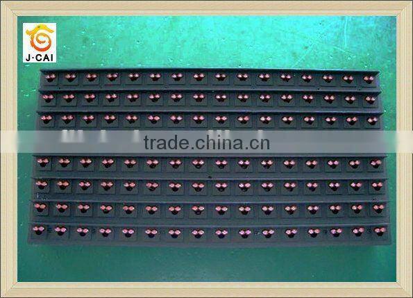 china wholesale outdoor P20 keyboard led display alarm clock