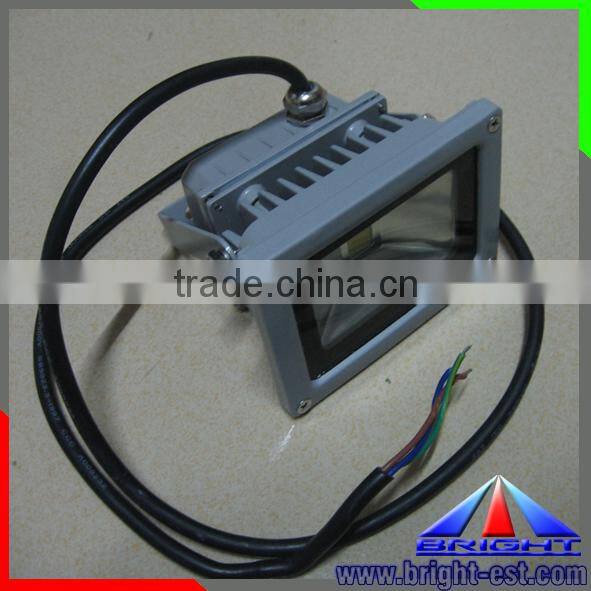 10W led outdoor flood light, Epistar chips Led Flood Light, IP65 waterproof led flood light with 3years warranty