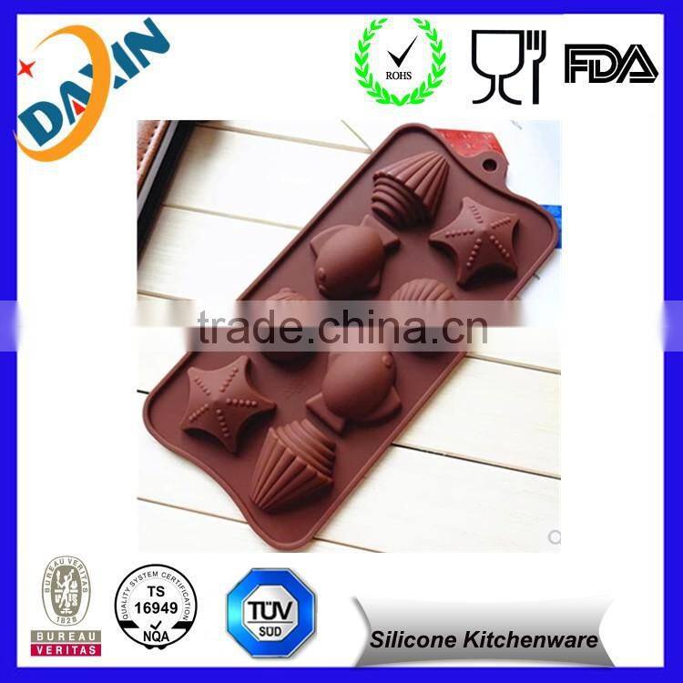 Hot selling multi-purpose silicone ice cream mold/chocolate molds