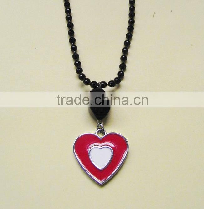 popular zinc alloy simple gold chain necklace