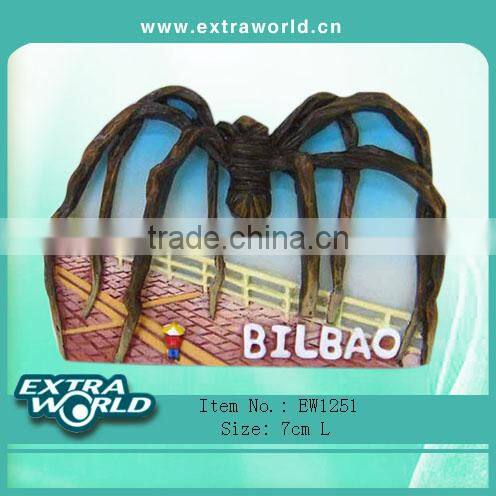 resin tourist souvenirs for bilbao travel gift