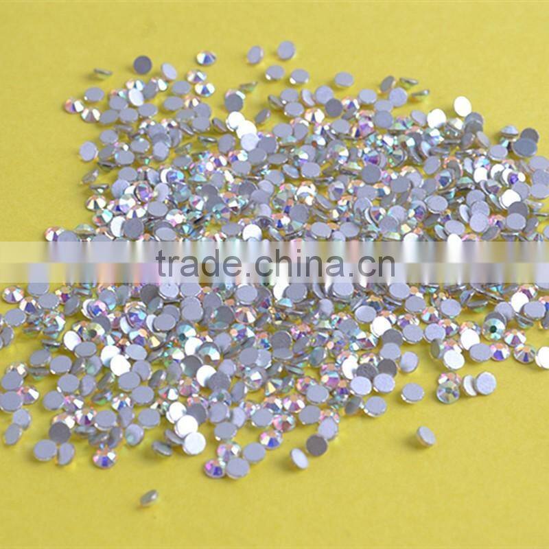 White Clear Shining Nail Art Crystal 3D Nail Decoration Rhinestone