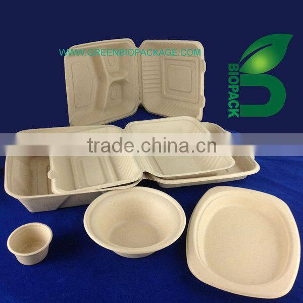 100% biodegradable eco-friendly Straw Pulp bowl