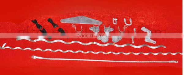 ADSS Cable Fitting Double Suspension Clamps for Long Span Length