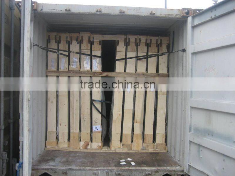 high quality low price brown reflective glass