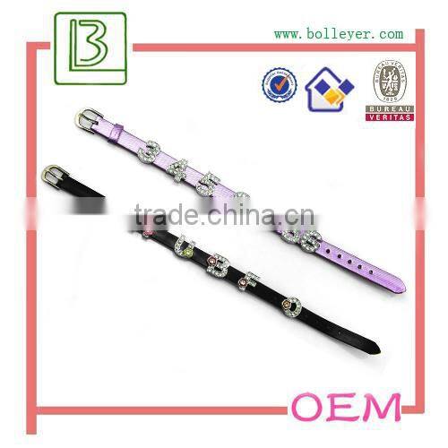 Wrap around thin leather bracelet for summer accessory