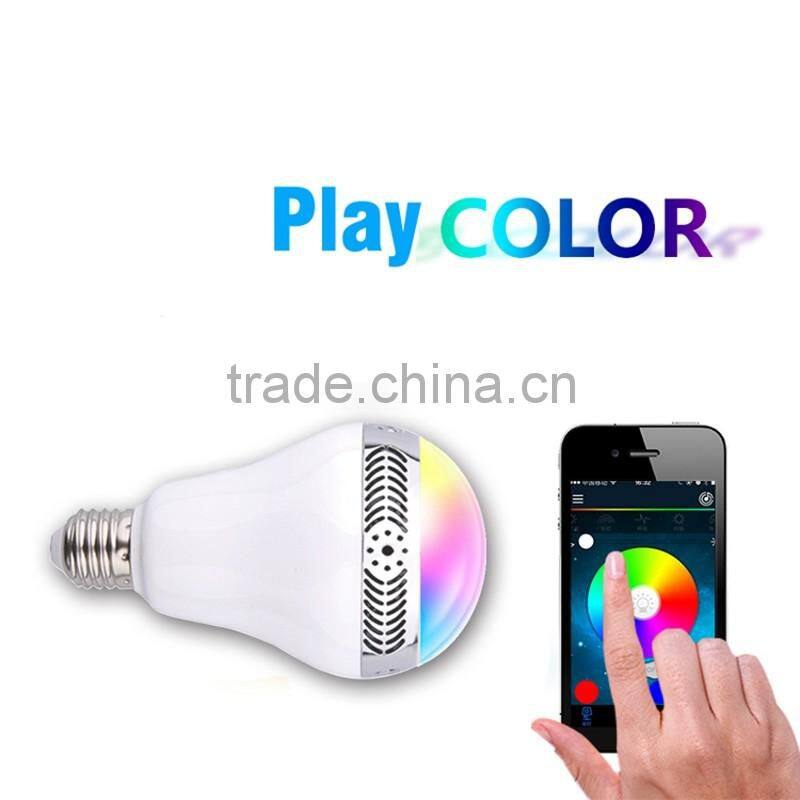 Speaker Music Player Bluetooth Sound Light Bulb