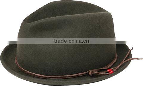 Traditional Wool Felt Small Fedora Hat